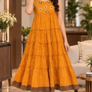 JAMDHANI FROCKS